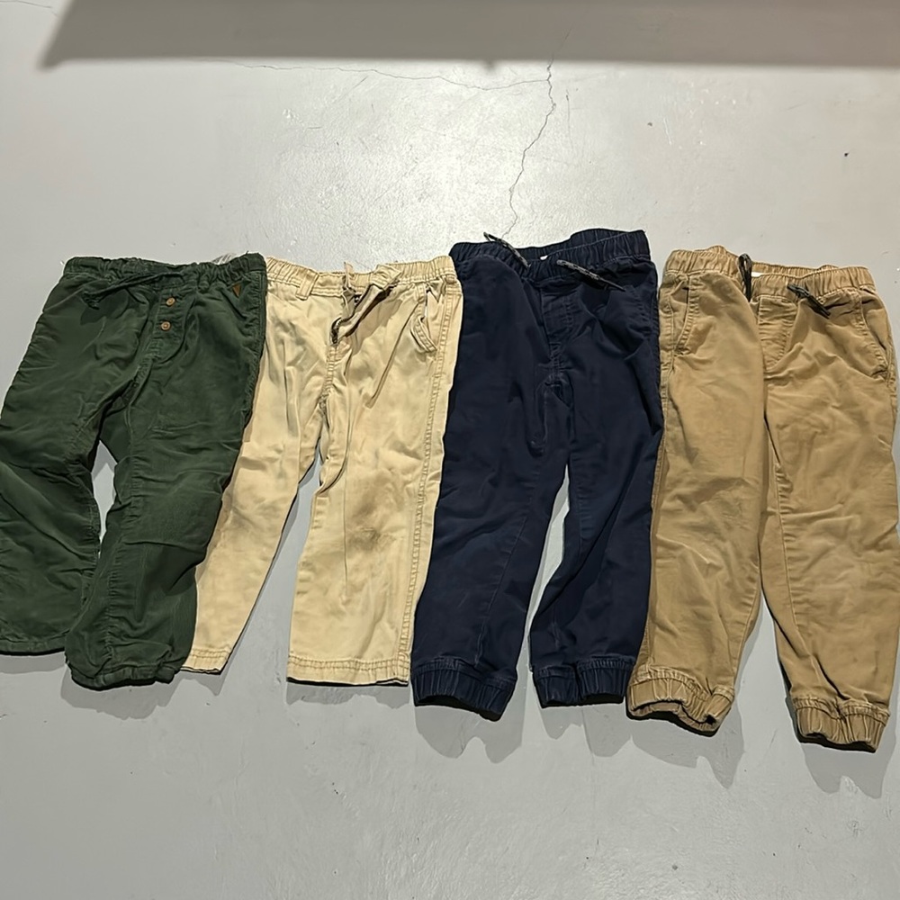 Lot boys chinos 3T-XS